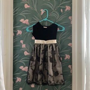 A black and white kids dress by Brooke Lindsay